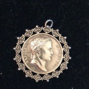 Coro Napoleon Victory Chariot pendant